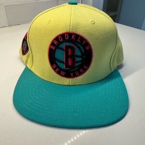 Mitchell and Ness Brooklyn Nets hat